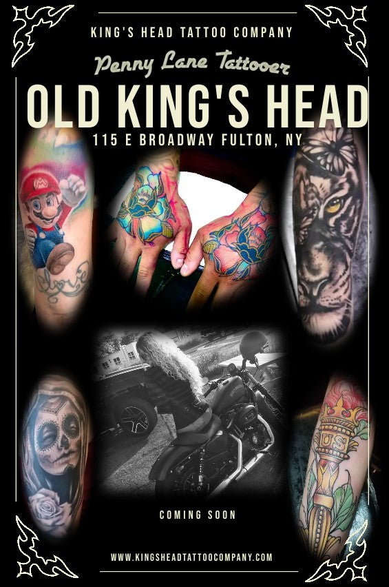 King's Head online Payment (Penny) King's Head Tattoo Company